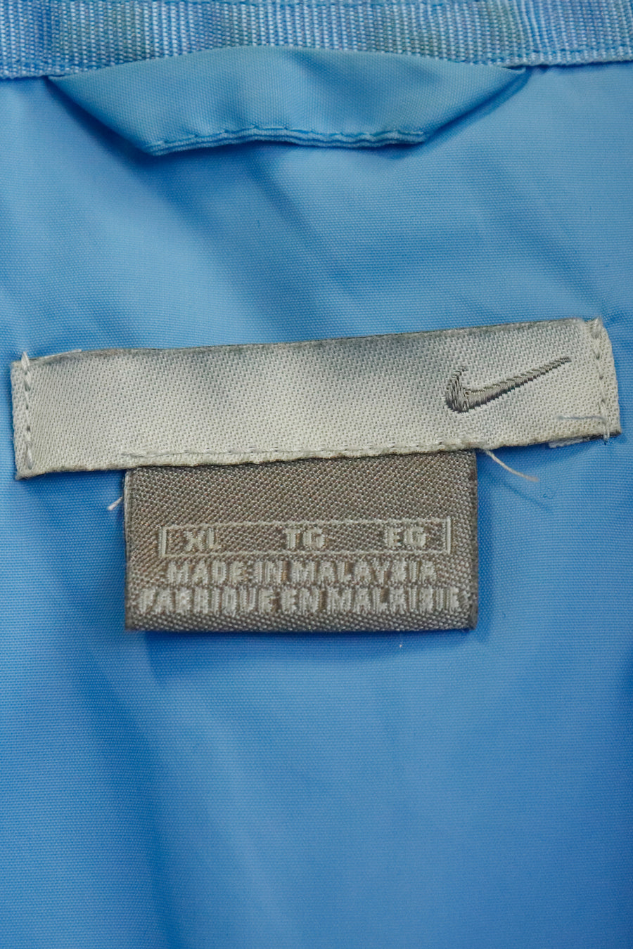 Vintage Nike Knit Lined Zip Up Jacket Sz XL
