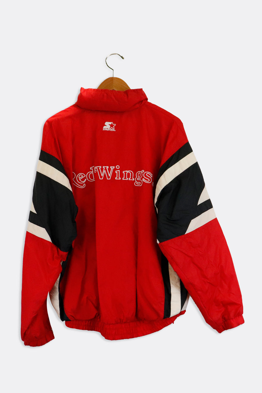 Vintage Starter NHL Detroit Red Wings Zip Up Jacket Sz L