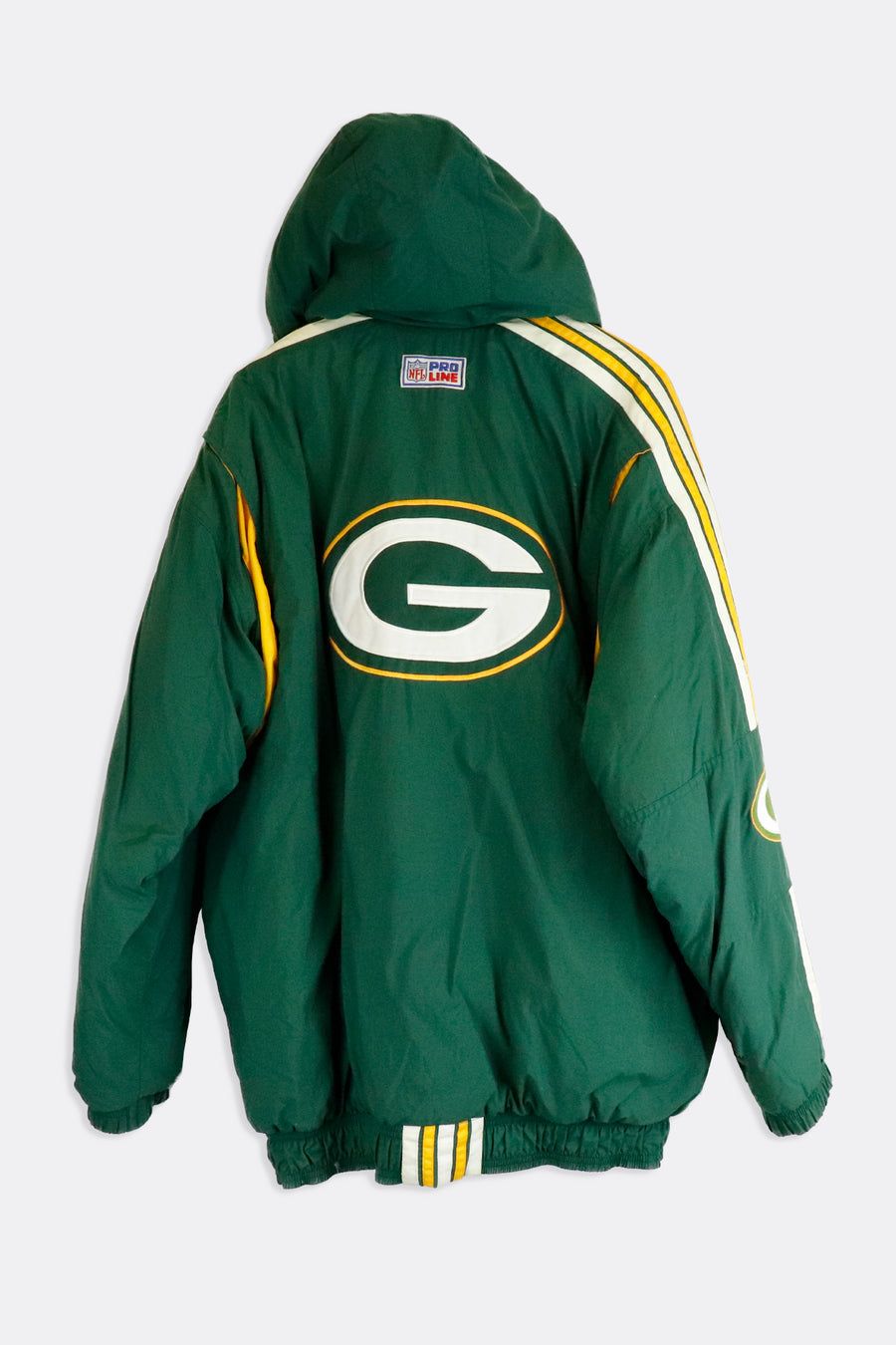 Vintage Starter NFL Green Bay Packers Embroidered Winter Jacket Sz 2XL