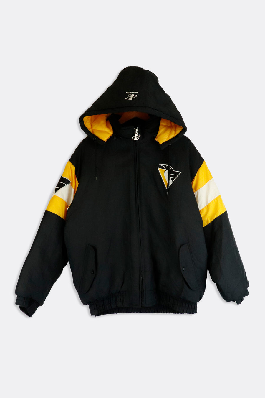 Vintage Pittsburgh Penguins Varsity Bomber Jacket Starter Size 