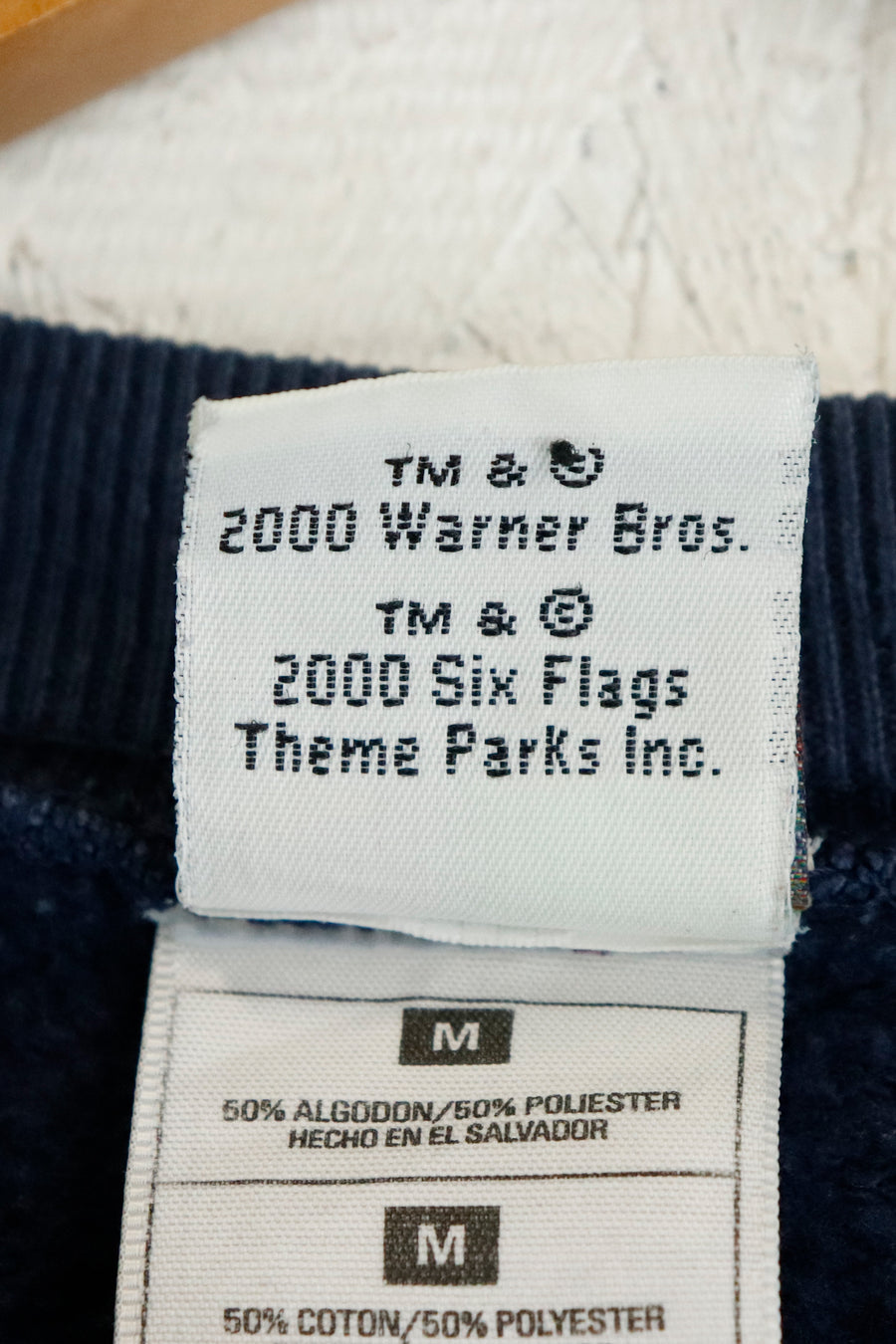 Vintage 2000 Titan Six Flags Over Texas Sweatshirt Sz M