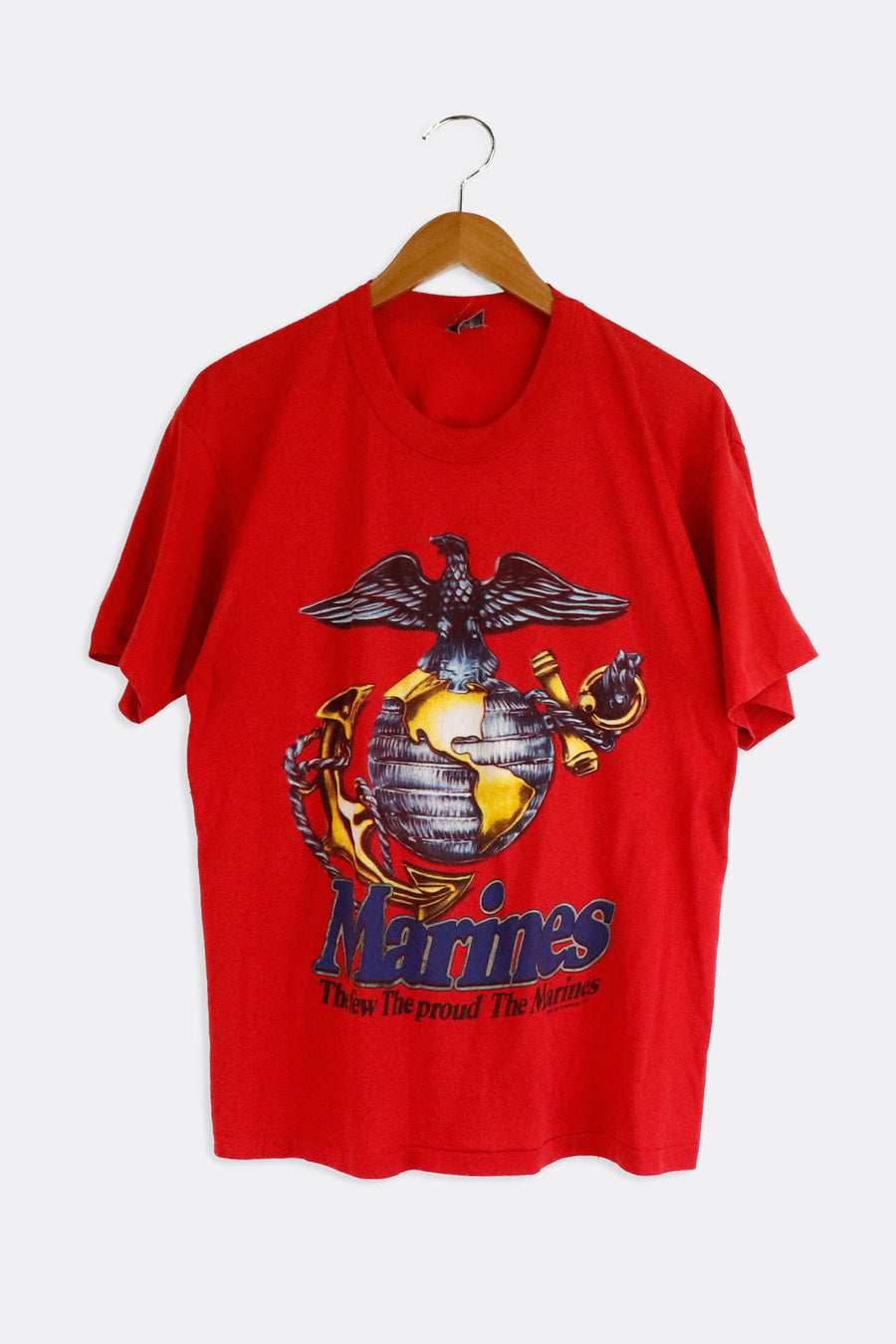 Vintage 1993 The Few Proud Marines T Shirt Sz L