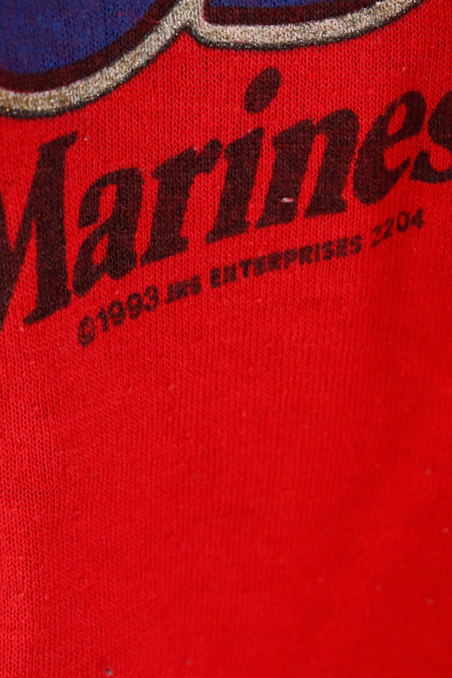 Vintage 1993 The Few Proud Marines T Shirt Sz L