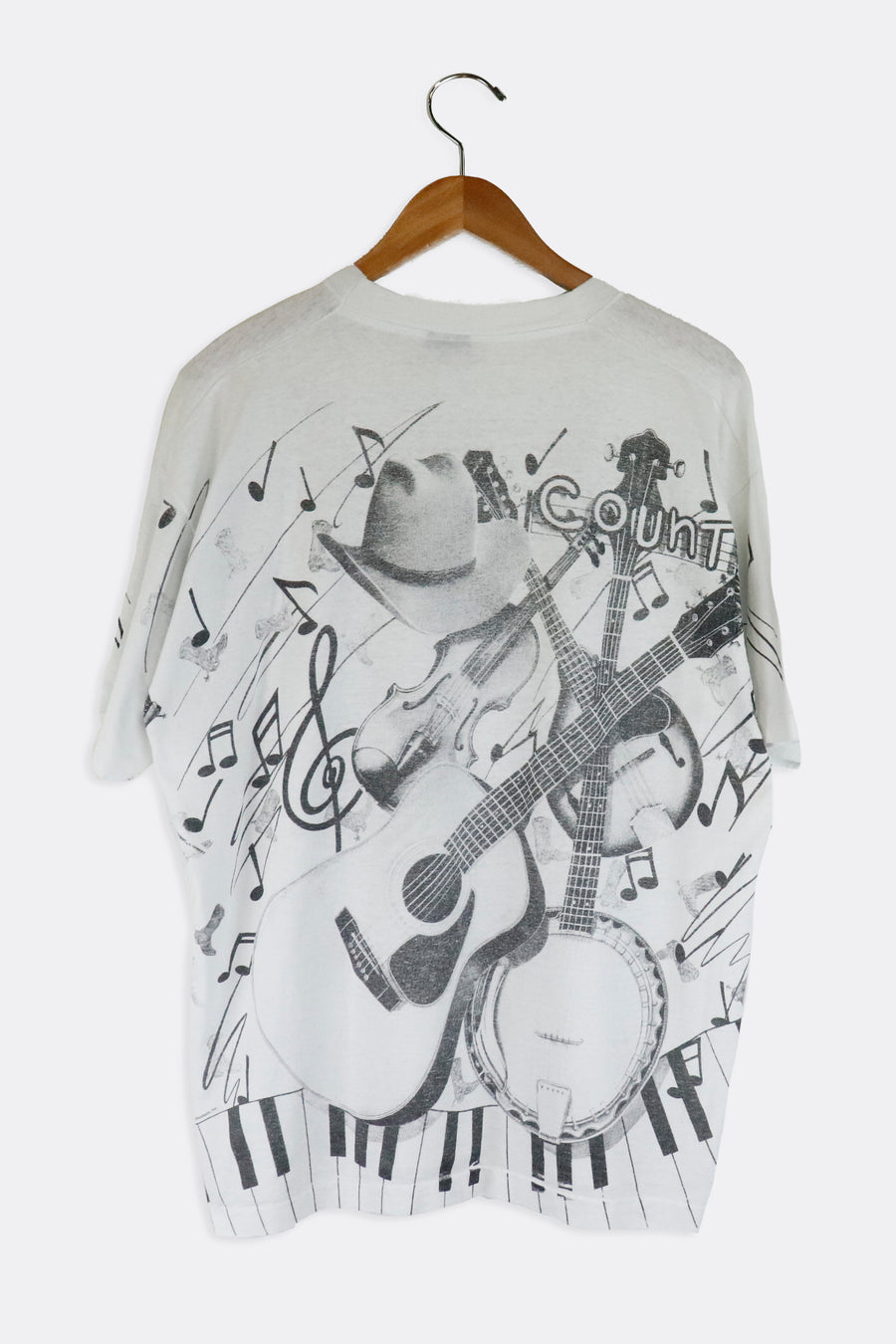 Vintage Springhill Wholesale Best Of Country Musical Graphic T Shirt Sz XL