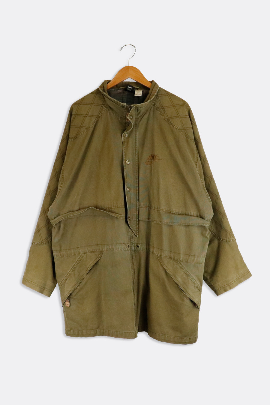 Vintage Nike Military Style Jacket Sz XL