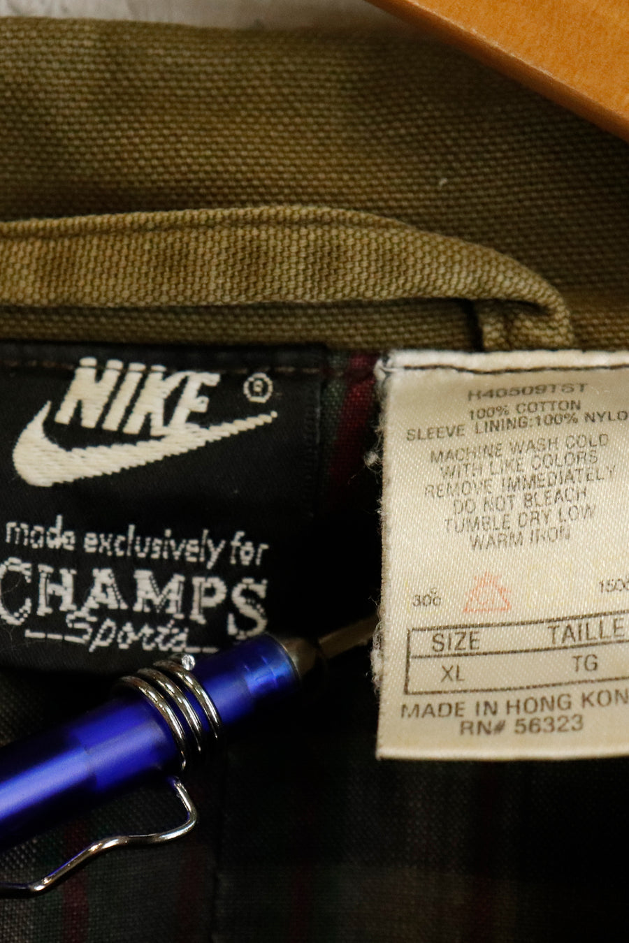 Vintage Nike Military Style Jacket Sz XL