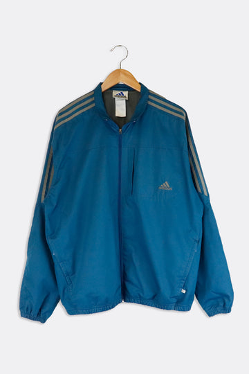 Vintage Adidas Lightweight Net Lined Jacket Sz L