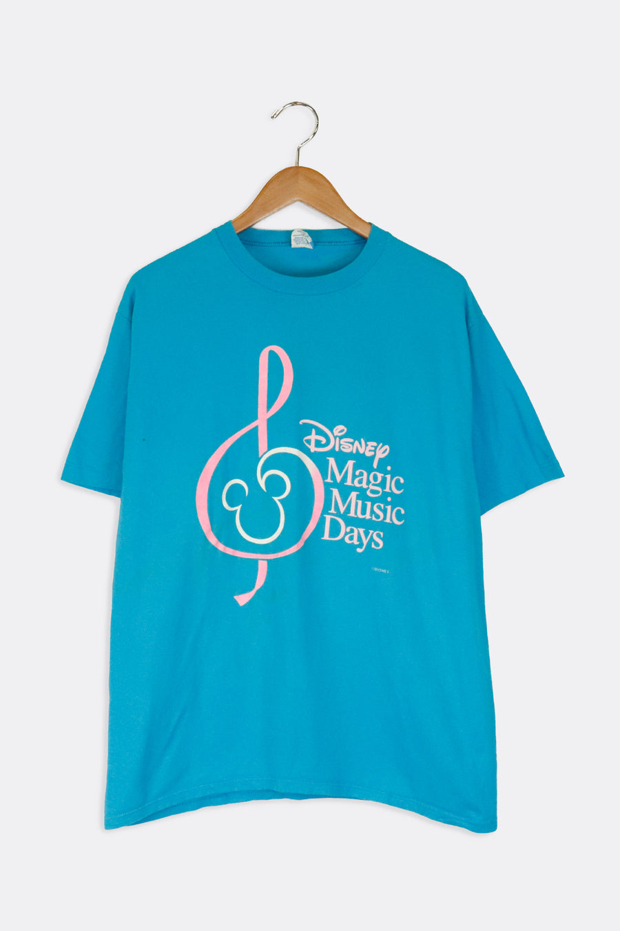 Vintage Disney Magic Music Days Music Note Graphic T Shirt Sz O/S