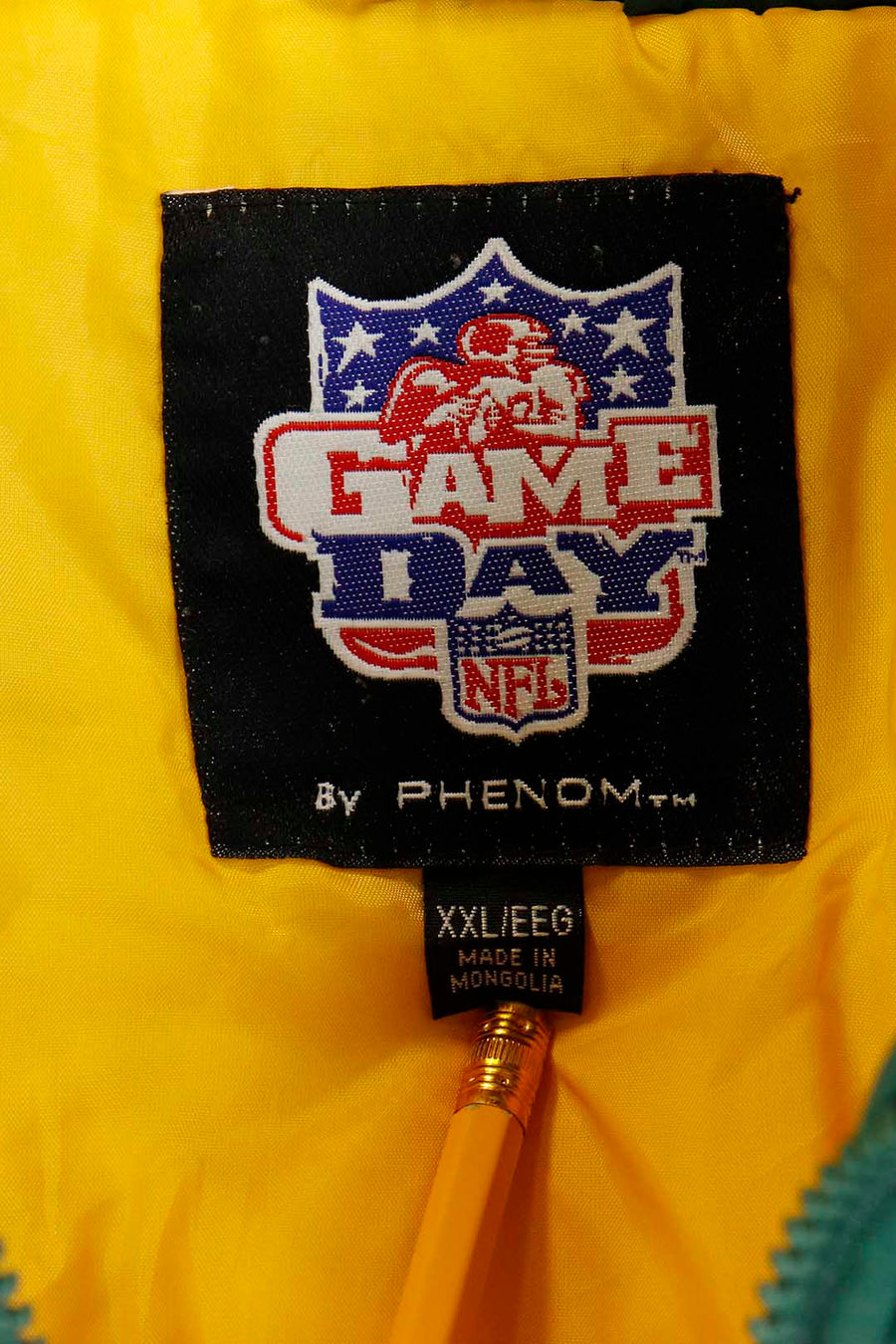 Vintage NFL Green Bay Packers Zip Up Winter Jacket Sz 2XL