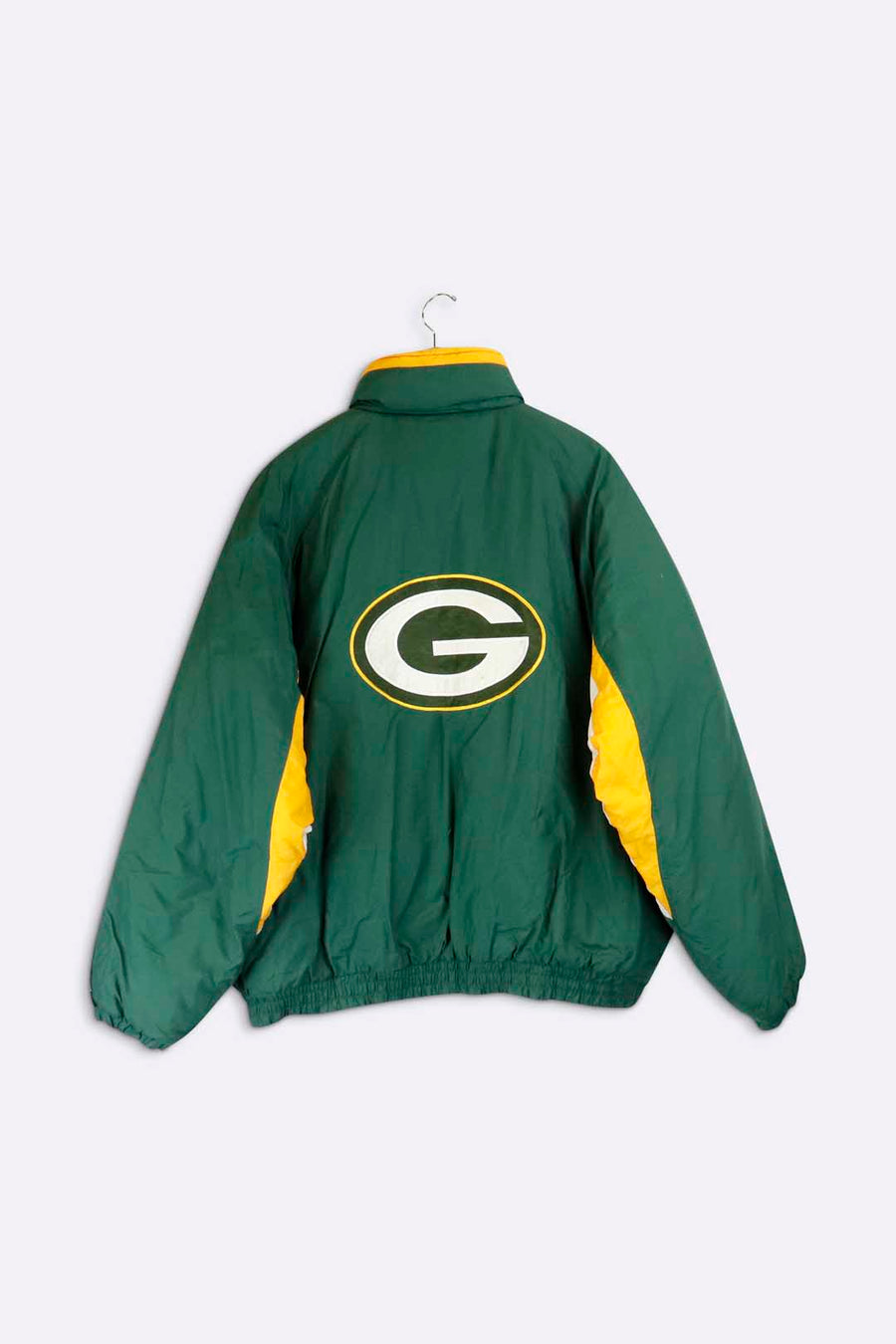 Vintage NFL Green Bay Packers Zip Up Winter Jacket Sz 2XL
