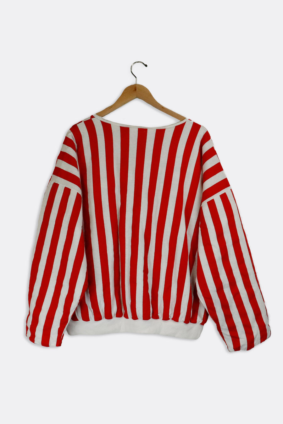 Vintage Reversible Puffed Panda Crewneck Sweatshirt