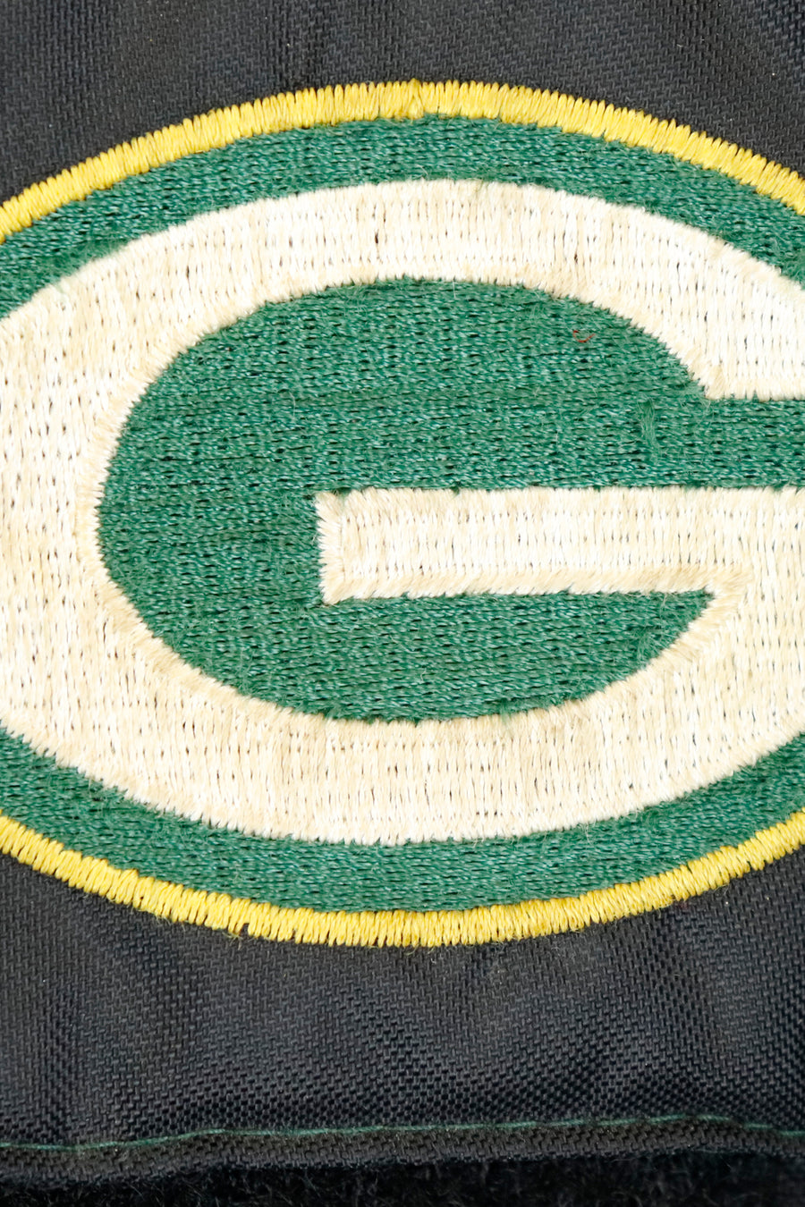 Vintage Starter Green Bay Packers Quarter Zip Up Removable Hood Jacket With Pockets And Hidden Pouch Sz S