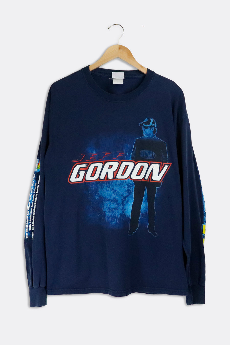 Vintage Nascar Jeff Gordon Long Sleeve Shirt Sz XL