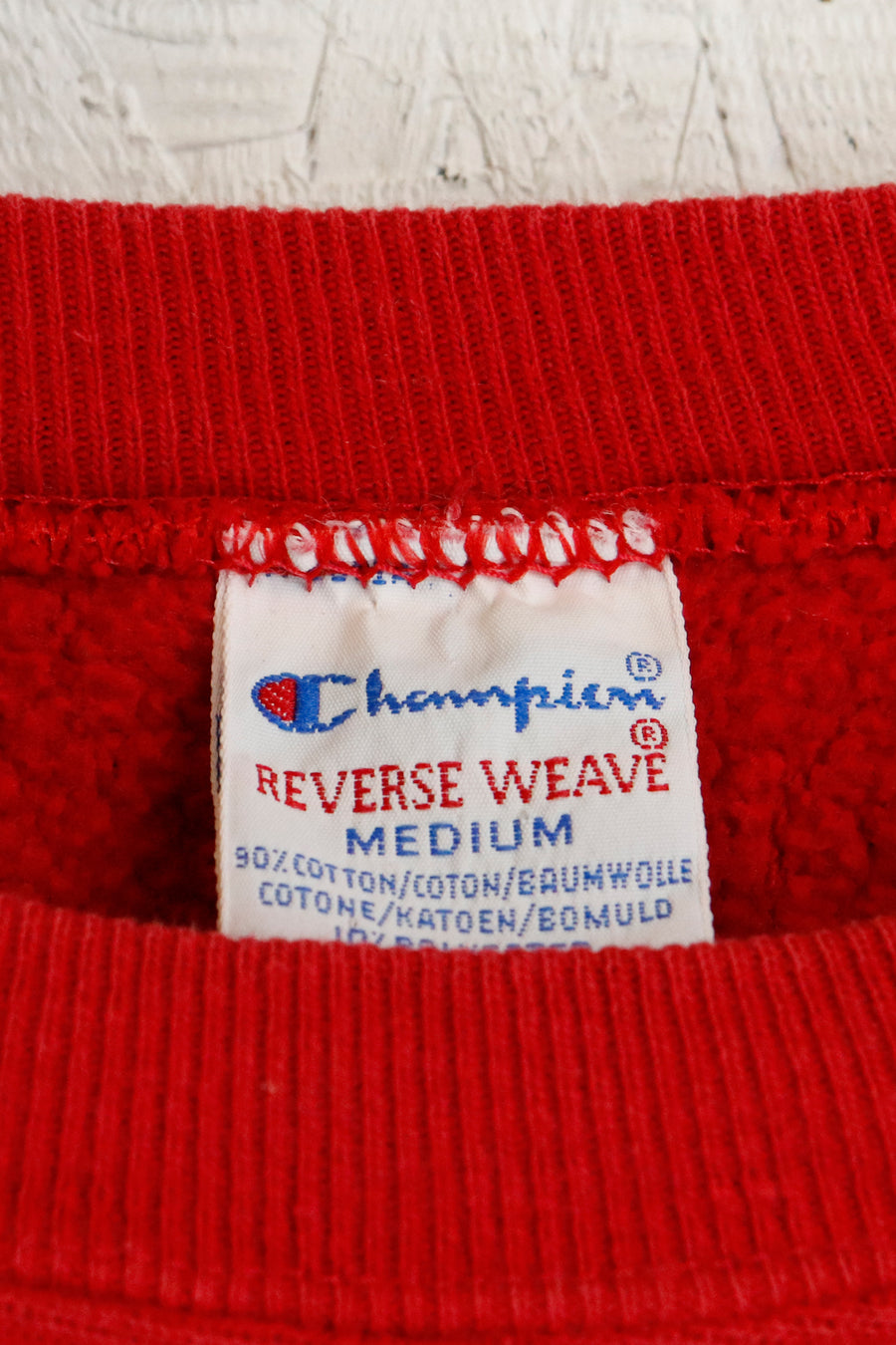 Vintage Champion Reverse Weave Wisconsin Sweatshirt Sz M